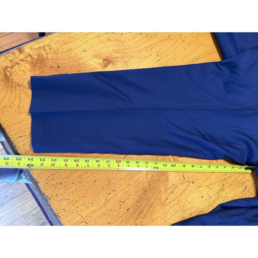 PETER MILLAR Flynn Classic Fit Solid Wool‎ Suit, Mid Blue, Size 54T